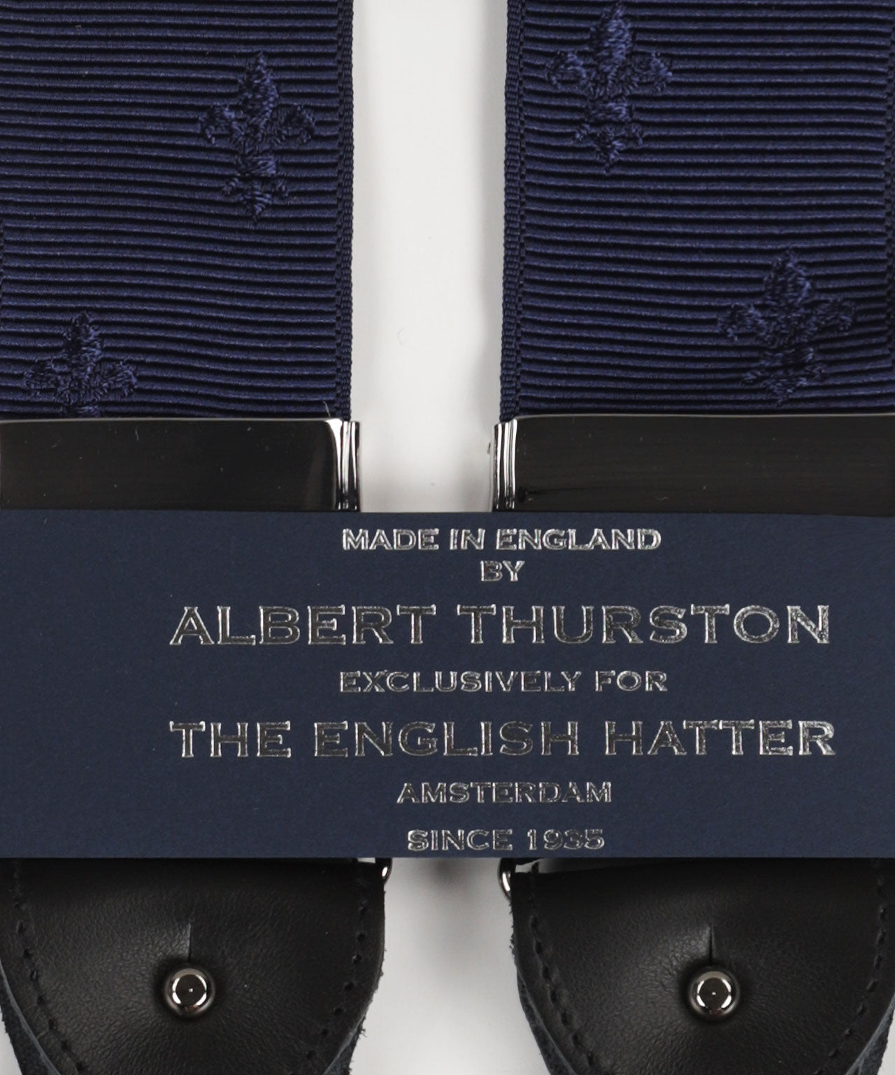 Bretels 2 in 1 | Navy Fleur de Lis