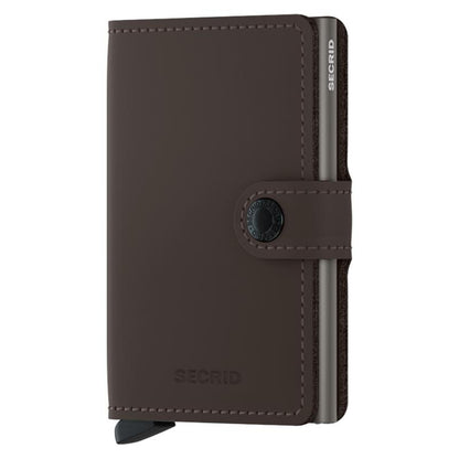 Secrid Miniwallet | Mattes Trüffel