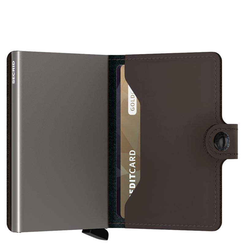 Secrid Miniwallet | Mattes Trüffel