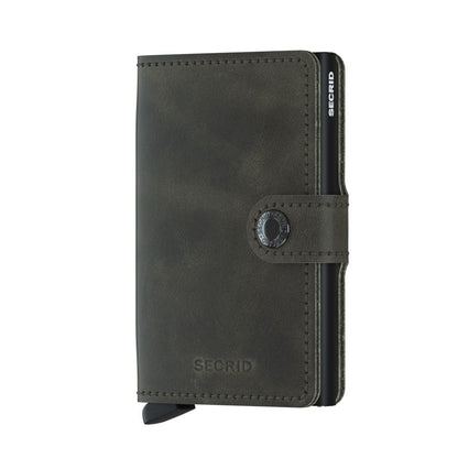 Secrid Miniwallet | Vintage Olive Black