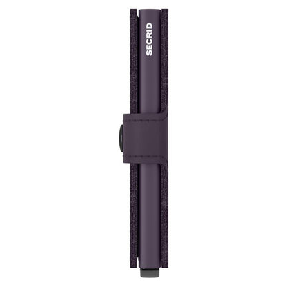 Secrid Miniwallet | Mattes Dunkelviolett