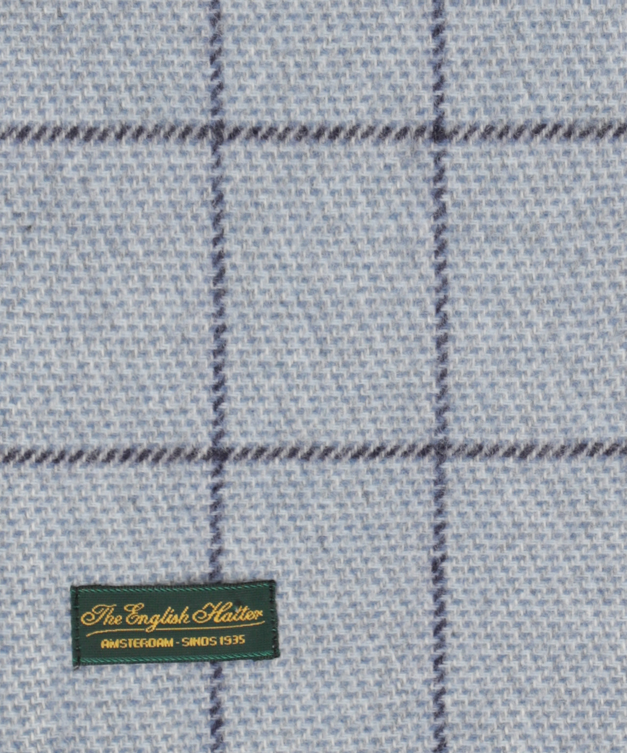 Wollschal mit Kaschmir | Blau