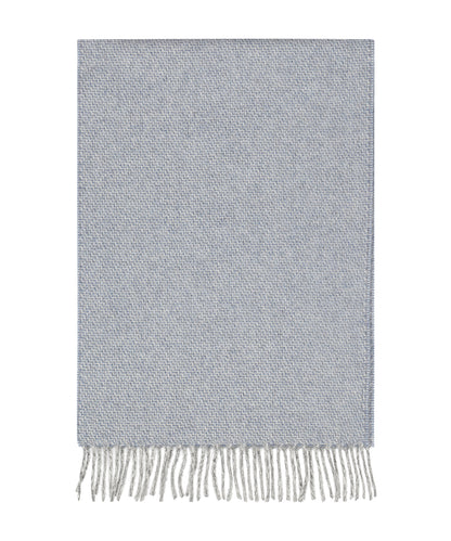 Wollschal mit Kaschmir | Blau