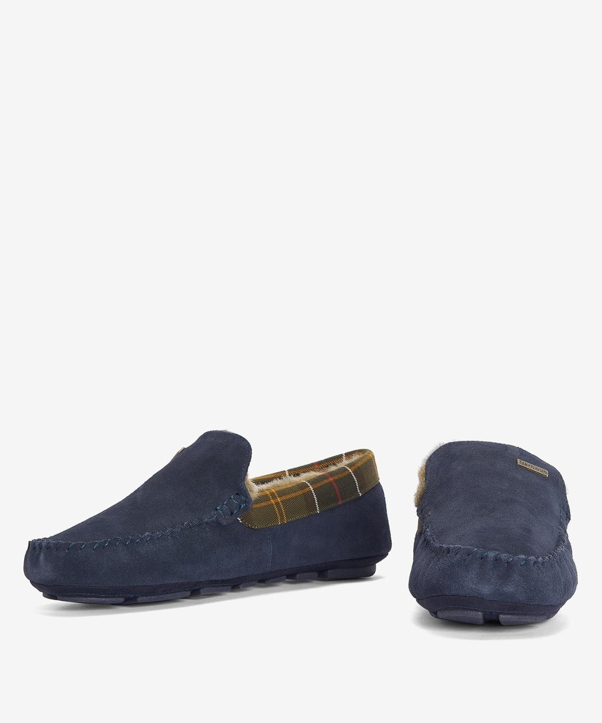 Pantoffels Monty | Navy Suede