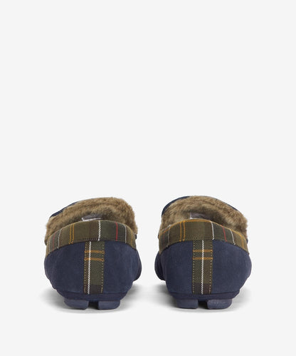 Pantoffels Monty | Navy Suede