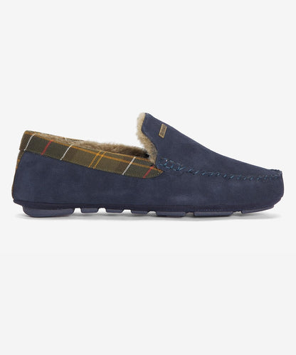 Pantoffels Monty | Navy Suede