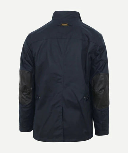 Barbour Wax jacket Ogston | Navy Blue
