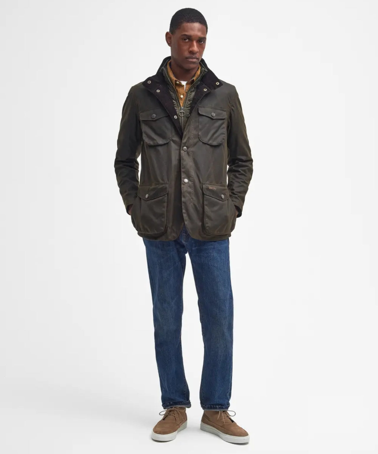 Barbour Wachsjacke Ogston | Oliv
