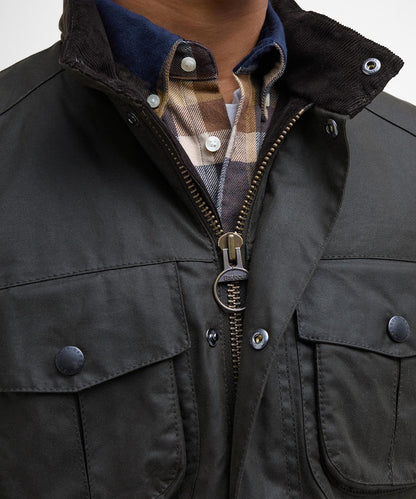 Wachsjacke Corbridge | Oliv