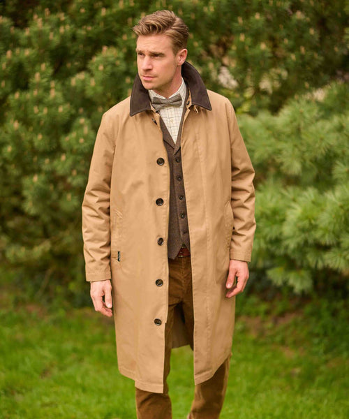 Lange jas Finchester | Beige