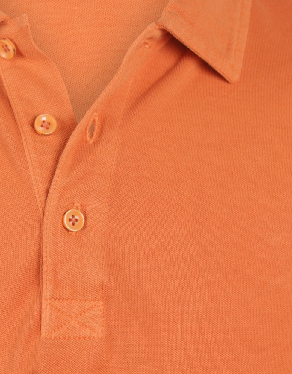 Polo washed short sleeve | Orange
