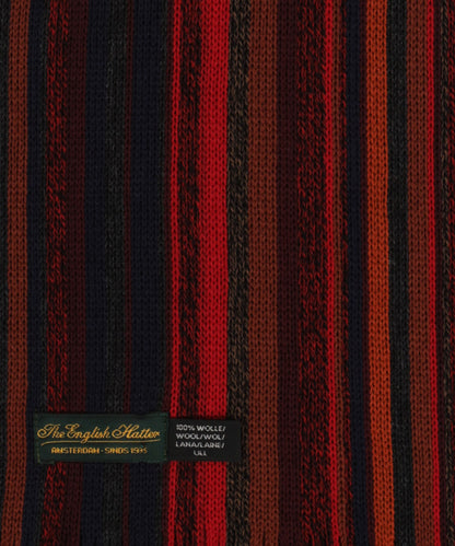 Wollstrickschal 180x26 | Rot