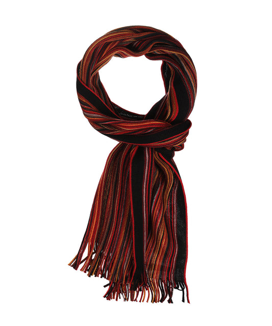 Wollstrickschal 180x26 | Rot
