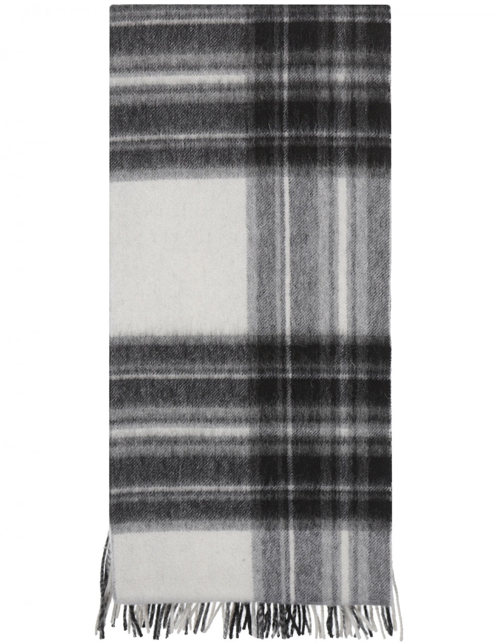 Sjaal Lamswol 48x190 | Grey Dress Stewart