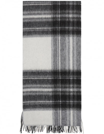 Sjaal Lamswol 48x190 | Grey Dress Stewart