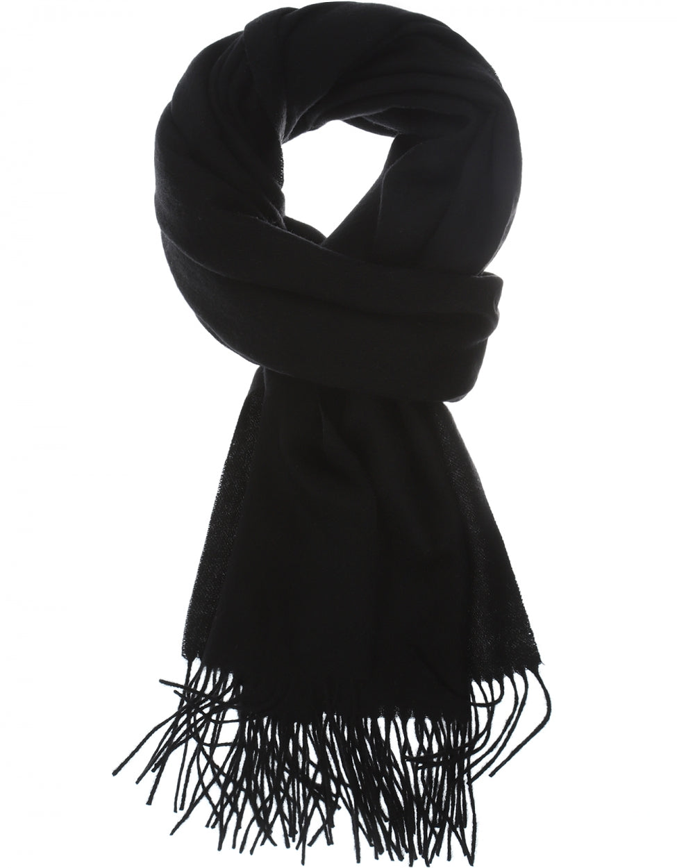 Sjaal Lamswol 48x190 | Black