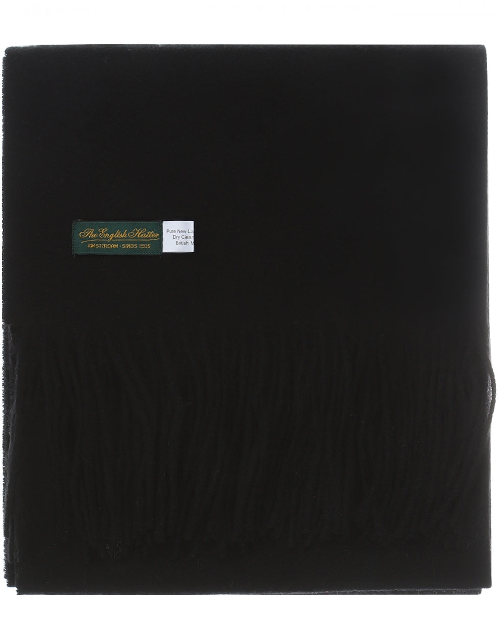 Sjaal Lamswol 48x190 | Black