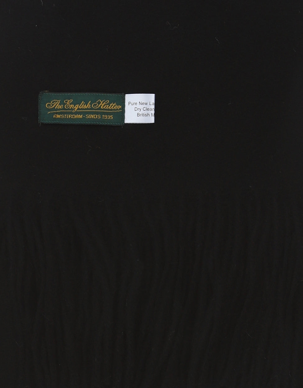 Sjaal Lamswol 48x190 | Black