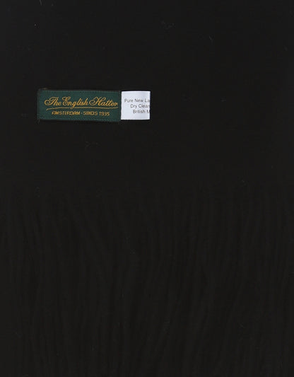 Sjaal Lamswol 48x190 | Black