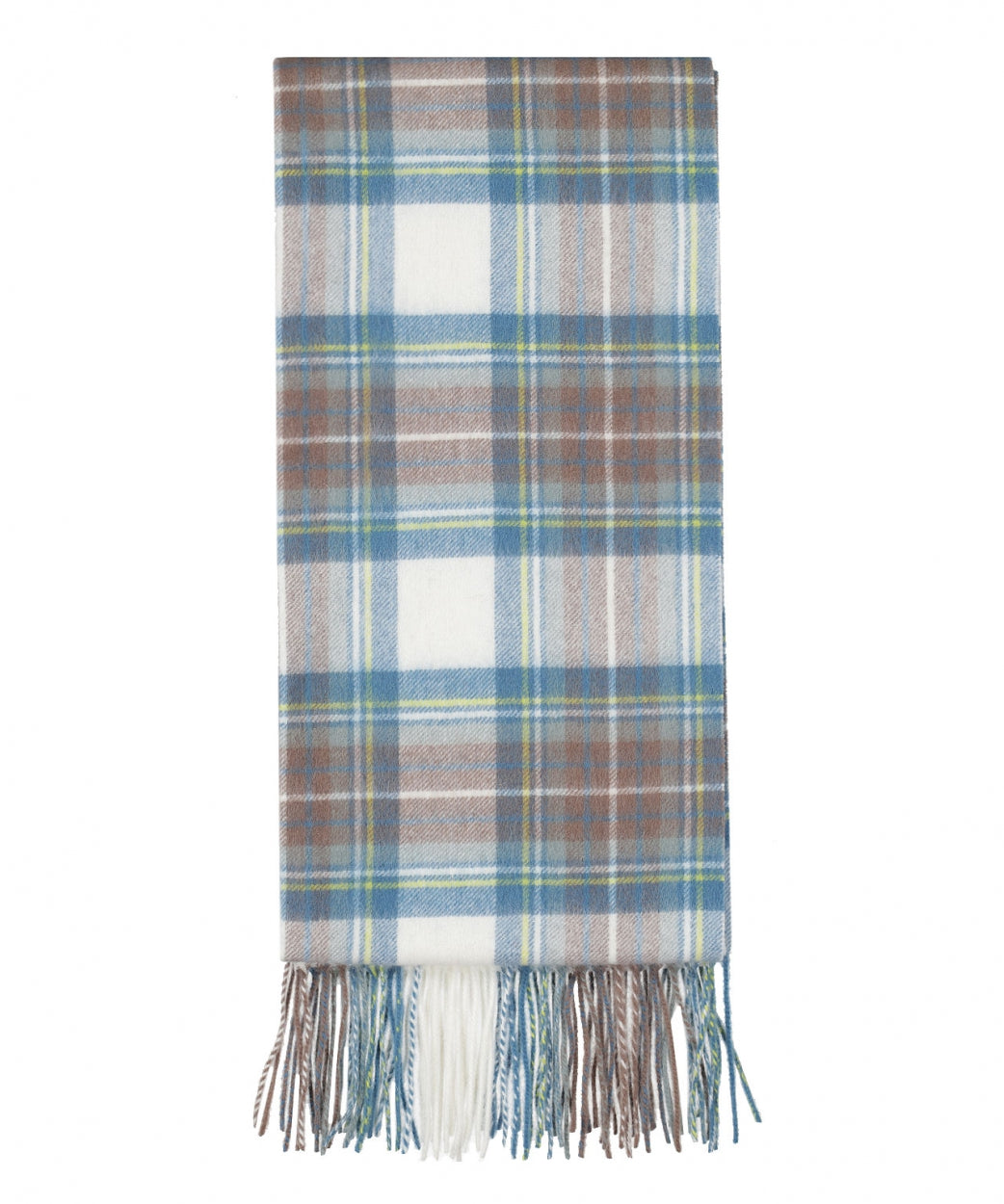 Sjaal Lamswol 48x190 | Muted Blue Dress Stewart
