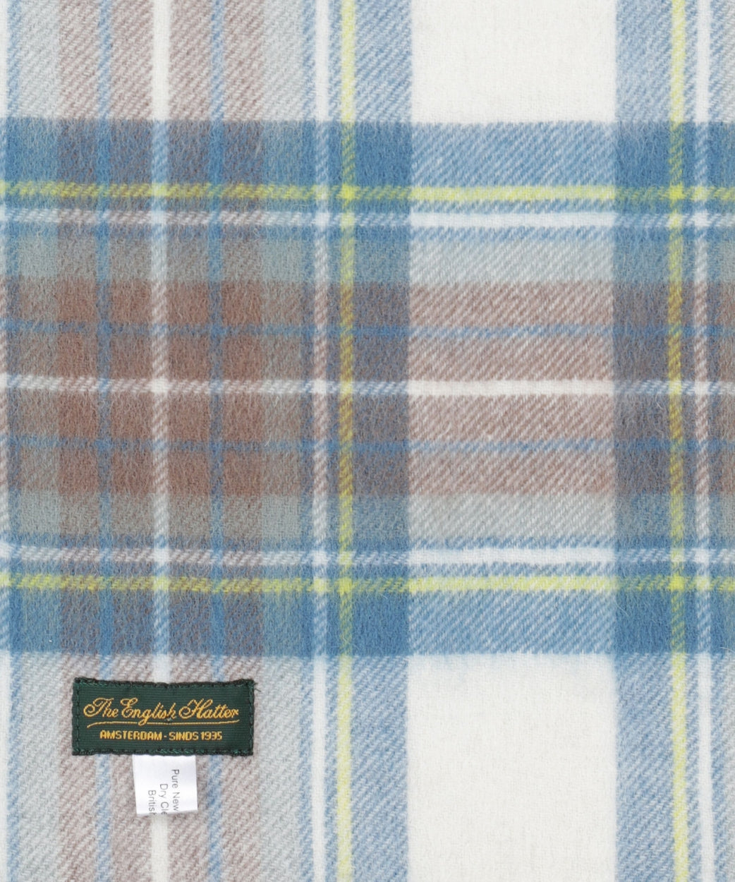 Sjaal Lamswol 48x190 | Muted Blue Dress Stewart