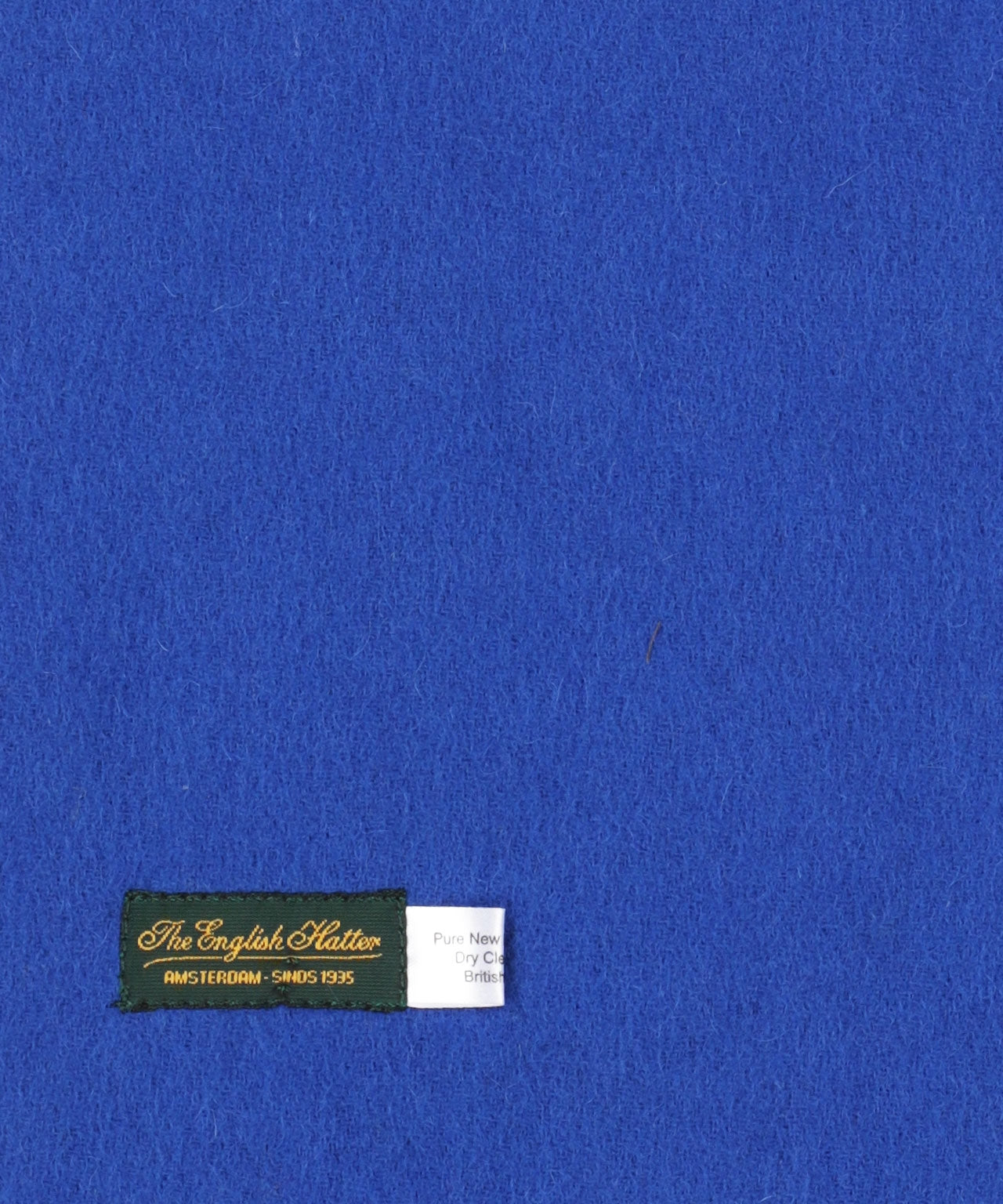Sjaal Lamswol 48x190 | Royal Blue