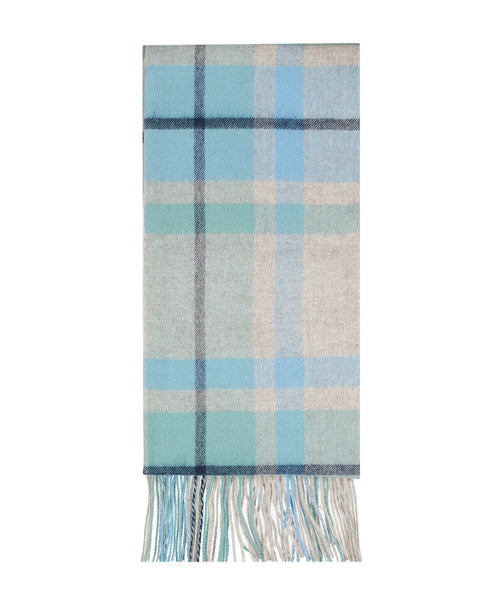 Sjaal lamswol 190x48 | Blauw