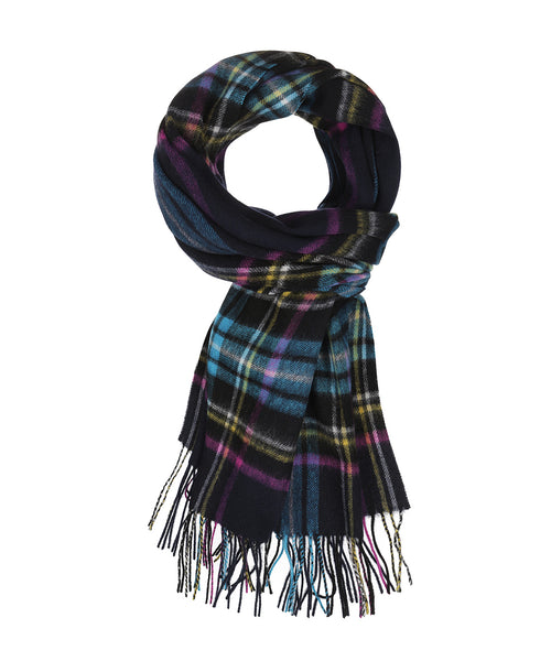 Sjaal lamswol 190x48 | Blauw