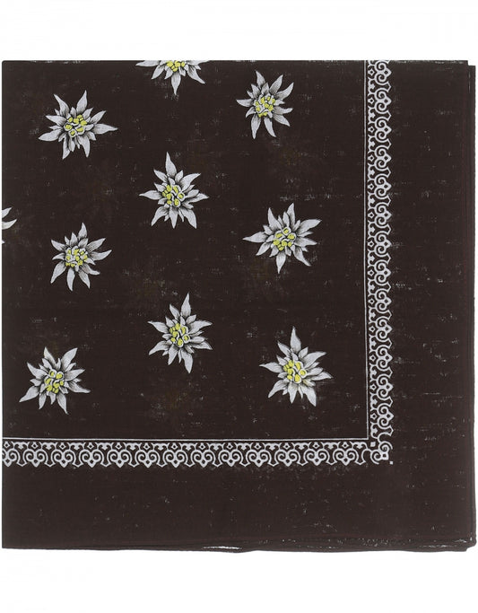 Farmer's Handkerchief | Flower Large Brown