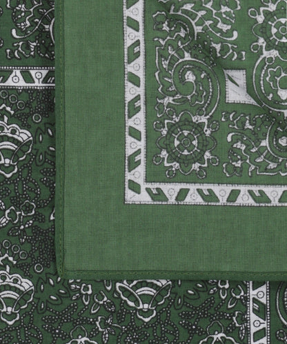 Boerenzakdoek | Print Groen