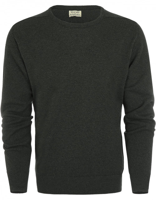 Pullover Lamswol ronde hals | Seaweed
