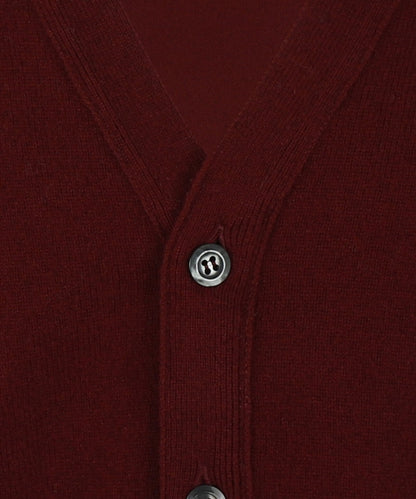 Vest Lamswol | Bordeaux