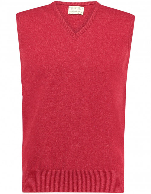 William Lockie Slipover Lammwolle | Mohnmelierte