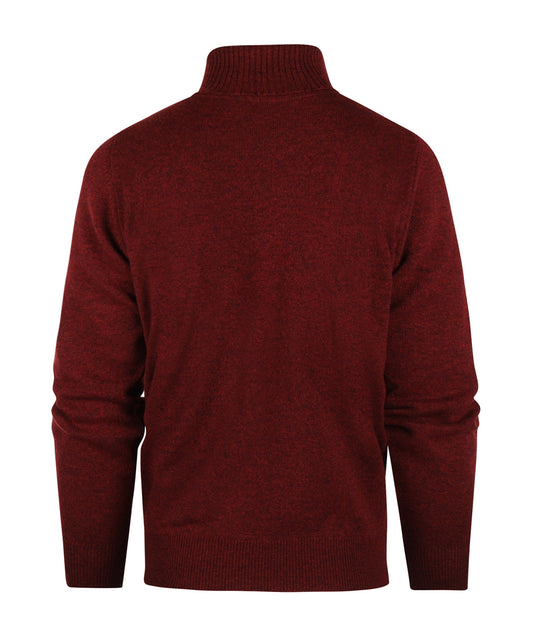 William Lockie Turtleneck Lambswool | Red Velvet