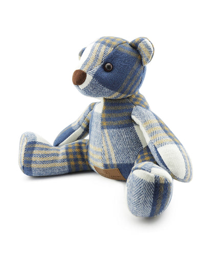 Türstopper aus Tweed | Blau
