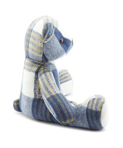 Türstopper aus Tweed | Blau
