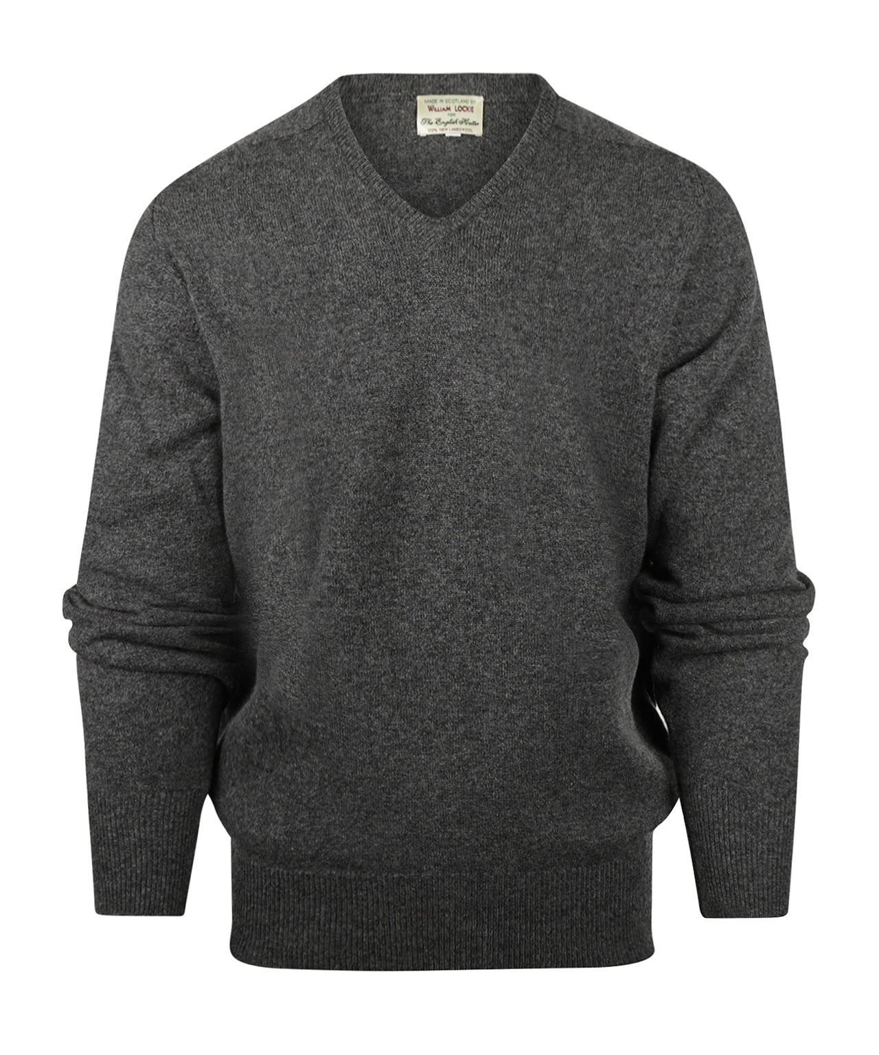 Pullover Lambswool dutch fit v-neck | Cliff