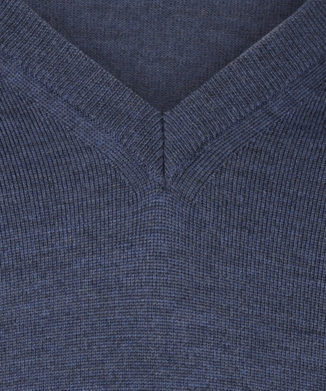Merino V-Hals Pullover | Light Indigo