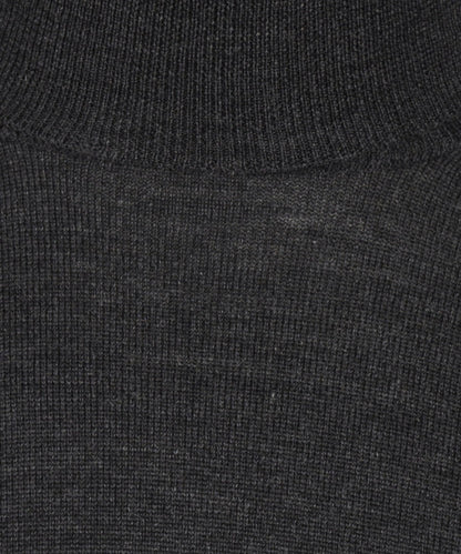 Turtleneck Merino wool | Charcoal