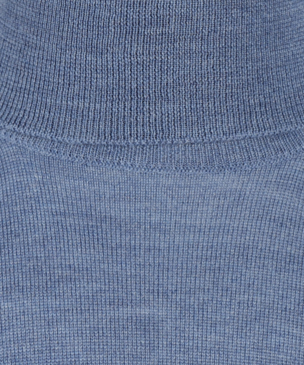 Merino Kol | Staal Blauw Melange