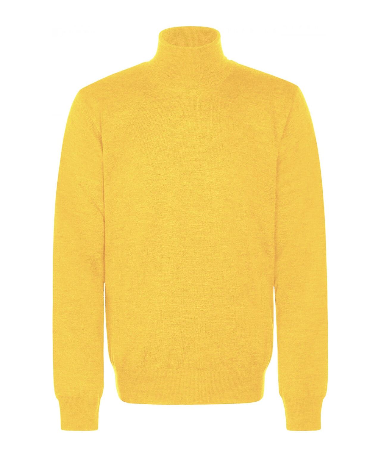 Turtleneck Merino wool | Yellow