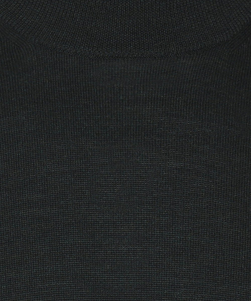 Turtle trui Merino wol | Donker Groen