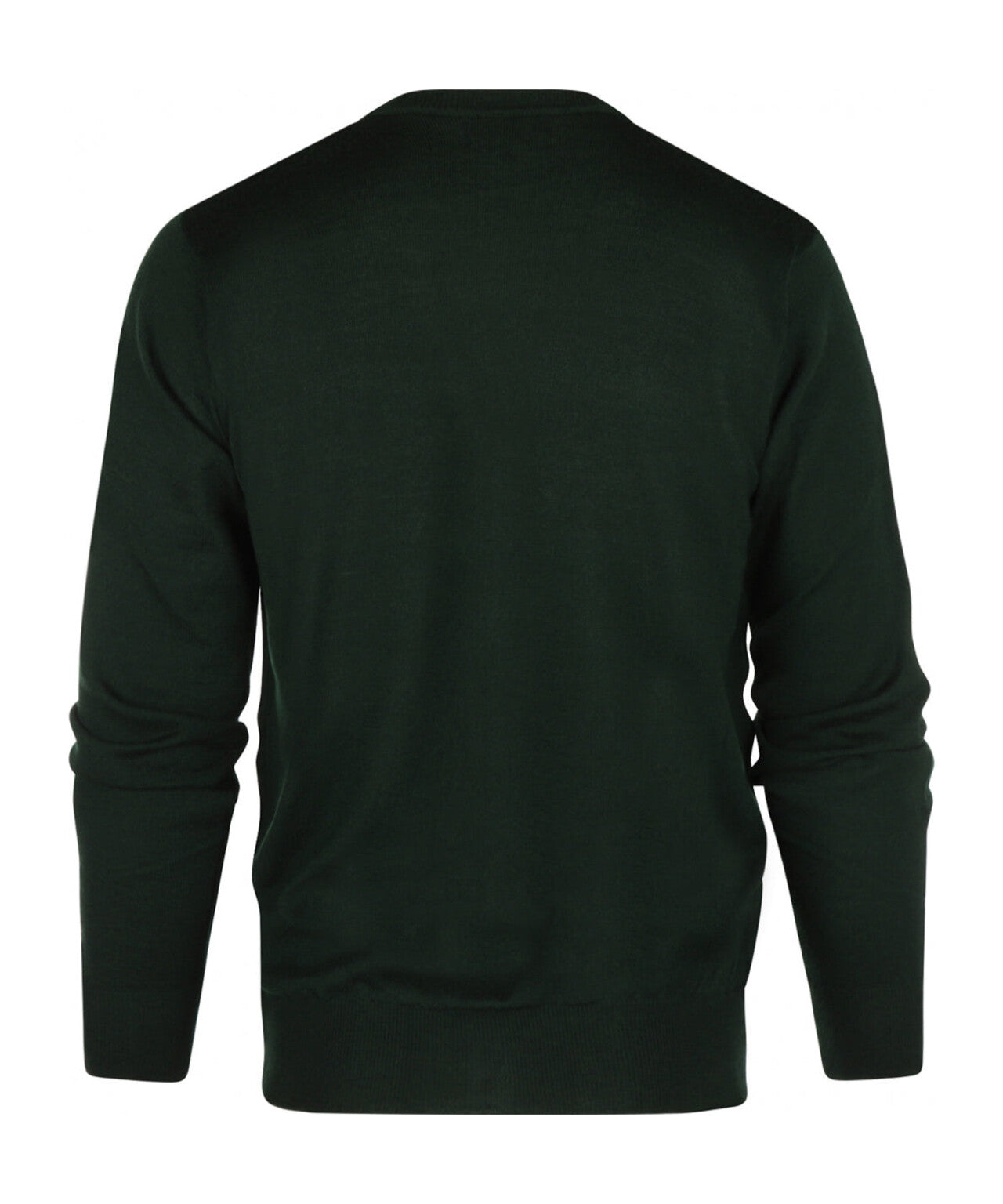Button Vest fine Merino wool | Green