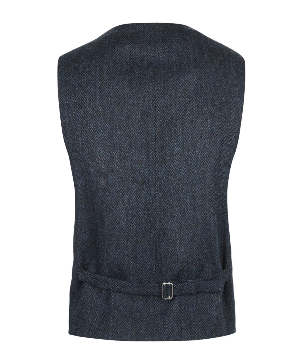 Gilet | Blue Herringbone