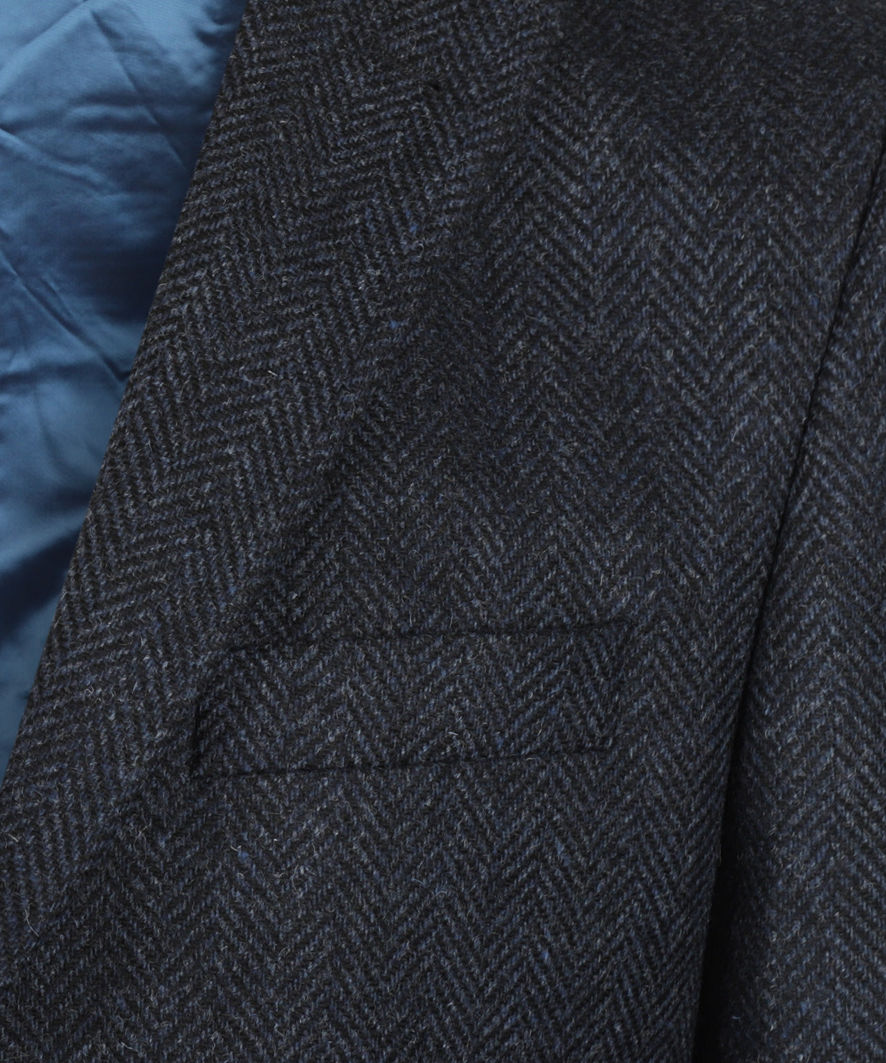 Colbert Tweed | Donker Blauw