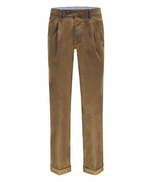 Pantalon Blackpool Katoen | Mid Bruin