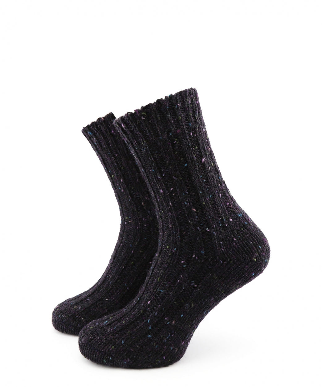 Country Sock | Aubergine
