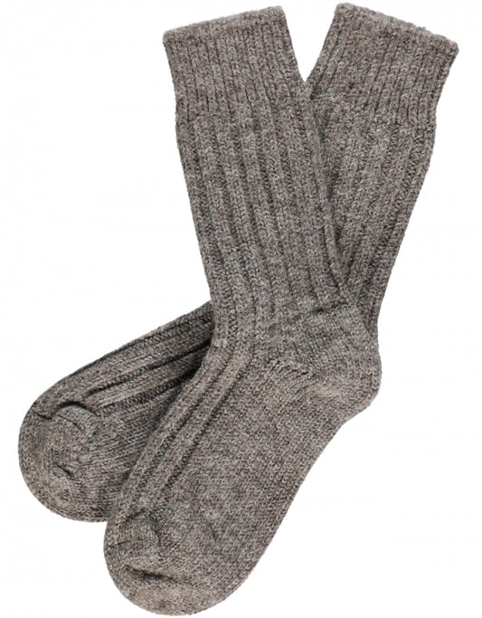 Jacobs Schafsocken für Herren | Braun