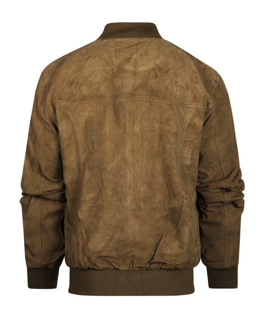 Wildlederjacke Winston | Grün
