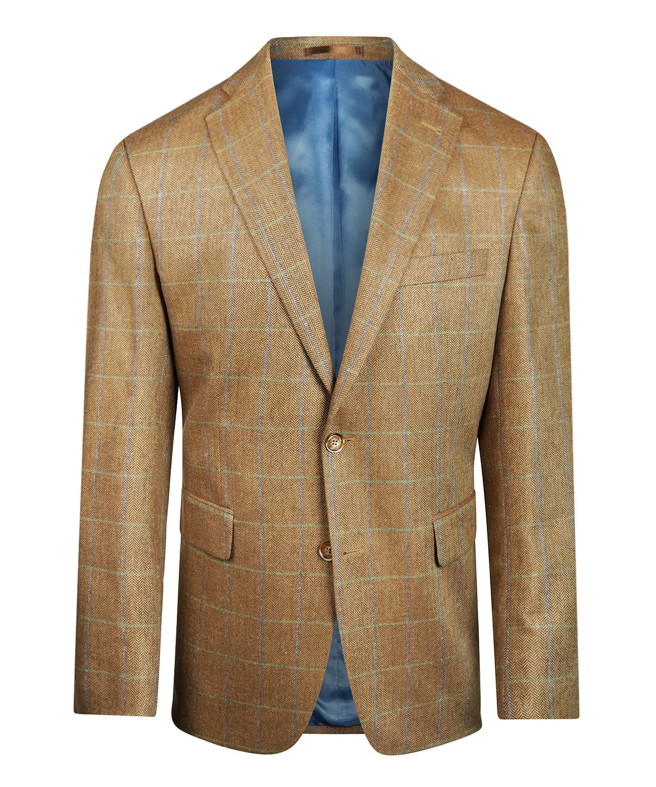 Seidenblazer | Braun